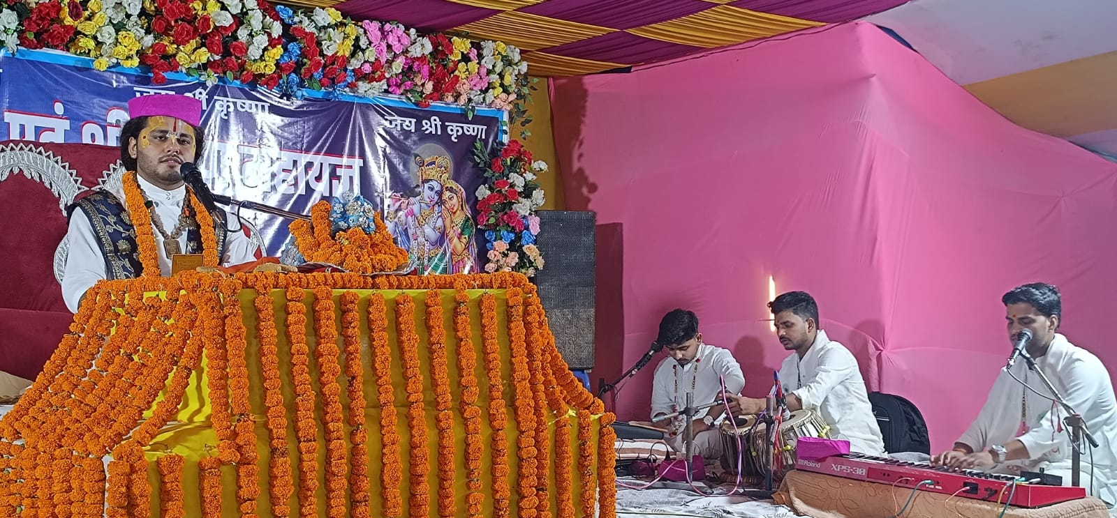 महिनाथ स्थान वीरपुर में श्रीविष्णु महायज्ञ व श्रीमद्भागवत कथा शुरू, कथा सुनने उमड़ी श्रद्धालुओं की भारी भीड़ 3