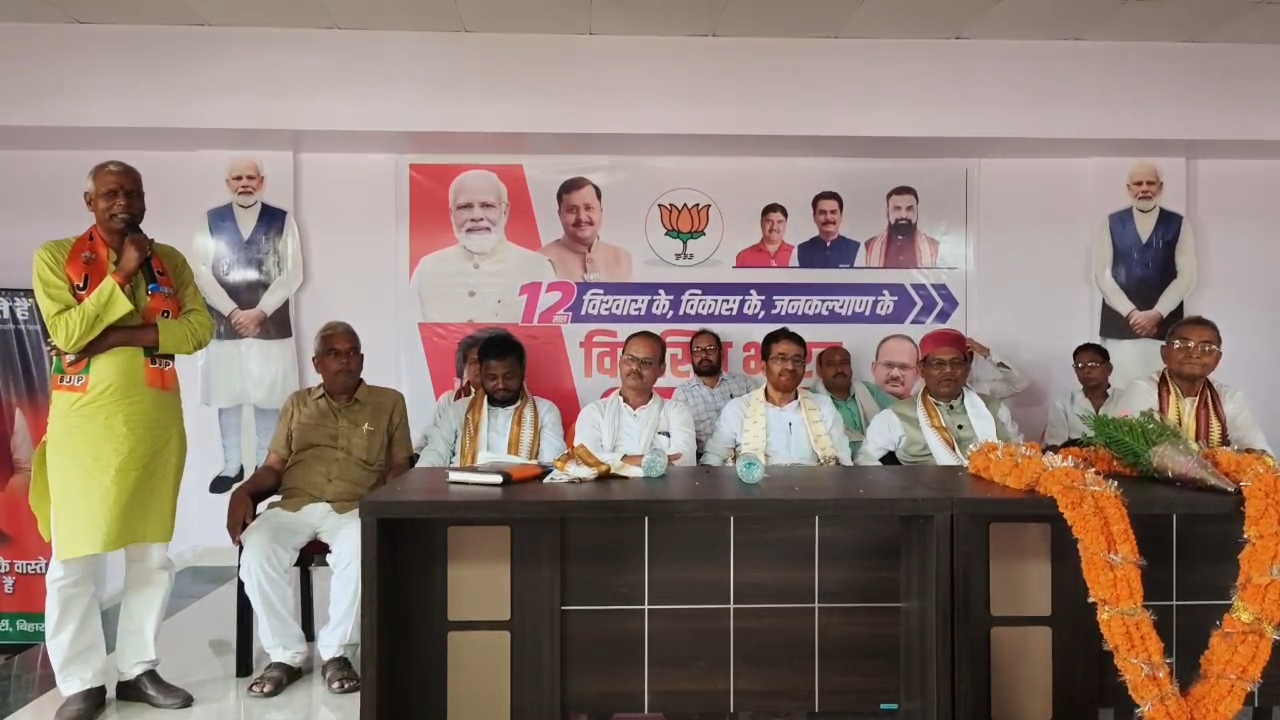नालंदा में गरजे बिहार सरकार के मंत्री संजय टाइगर, बोले अपराधी अपराध छोड़ें या बिहार 2