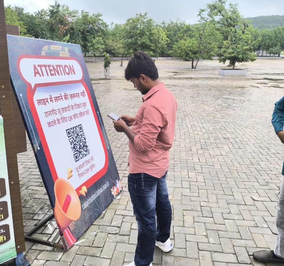 राजगीर जू सफारी में पर्यटकों के लिए रियल-टाइम ऑनलाइन टिकट बुकिंग सुविधा प्रारंभ 5