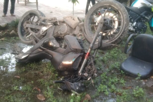 सड़क हादसे में बाईक सवार युवक की दर्दनाक मौत 3