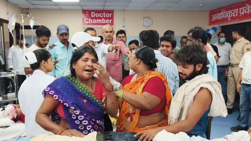 नालंदा: जमीन रजिस्ट्री कराने जा रहे दंपति को ट्रैक्टर ने कुचला, दंपति की हुई मौत 1