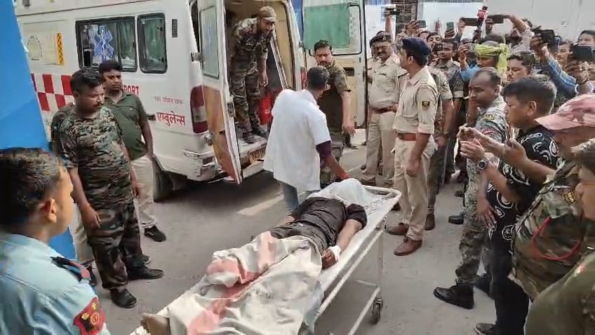 समस्तीपुर: पुलिस और STF की संयुक्त मुठभेड़, कुख्यात अपराधी अमन कुमार को लगी गोली, साथी समेत गिरफ्तार 4