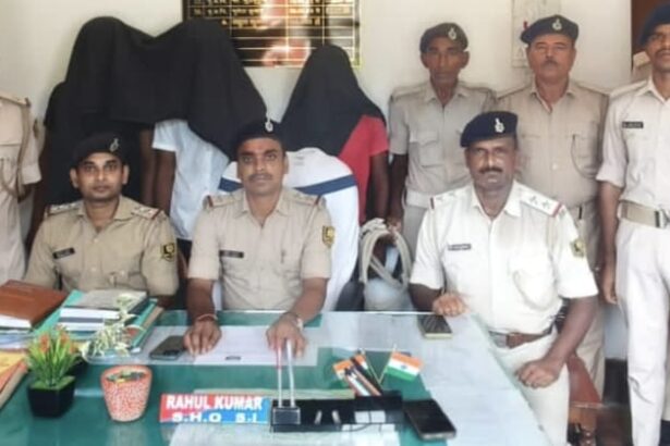 समस्तीपुर: कुख्यात अमन सहनी गिरोह के तीन अपराधी गिरफ्तार, अवैध हथियार और कारतूस के साथ मथुरापुर पुलिस ने दबोचा 3