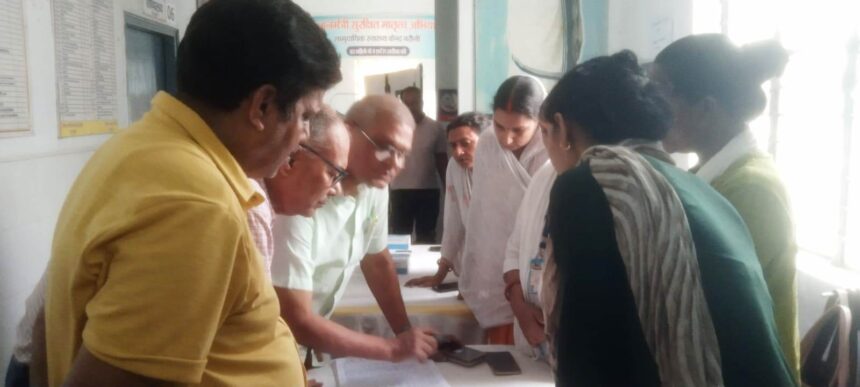 निश्चय पोर्टल पर 100 से कम मरीजों का रिस्क्रेनिंग करने वाले सीएचओ का वेतन बन्द करें - सिविल सर्जन 1