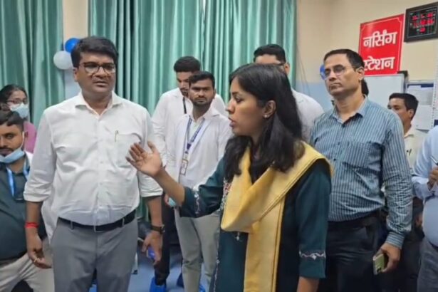 नालंदा मॉडल अस्पताल का डीएम उदिता सिंह ने किया औचक निरीक्षण, स्वास्थ्य सुविधाओं का लिया जायजा 1