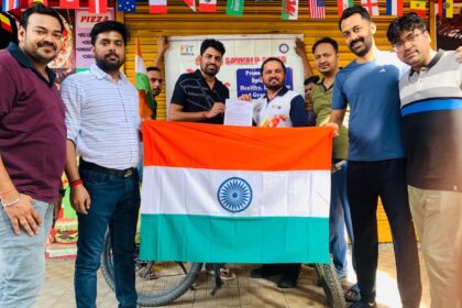 44 हजार किलोमीटर साइकिल यात्रा पूरी कर बेगूसराय पहुंचे ऑक्सीजन मैन, 1 लाख पेड़ लगाने का लक्ष्य ले निकले हैं राजस्थान से 17