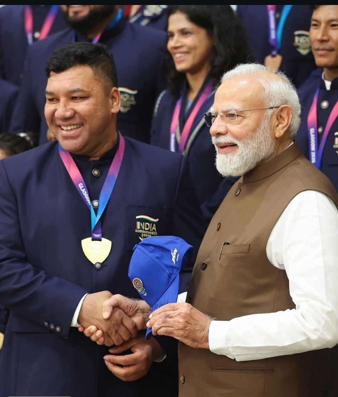 कॉमनवेल्थ पदक विजेता और नालंदा के लाल झंडू कुमार ने PM मोदी से की मुलाकात, 2019 से शुरू हुआ सफर पहुंचा PM मोदी तक, झंडू कुमार की कामयाबी पर नालंदा को गर्व 2