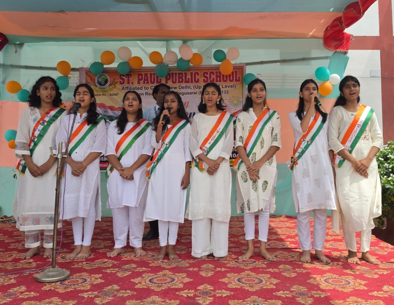 संत पॉल पब्लिक स्कूल तेघरा में देशभक्ति के रंग में रंगा 80 वां स्वतंत्रता दिवस 7