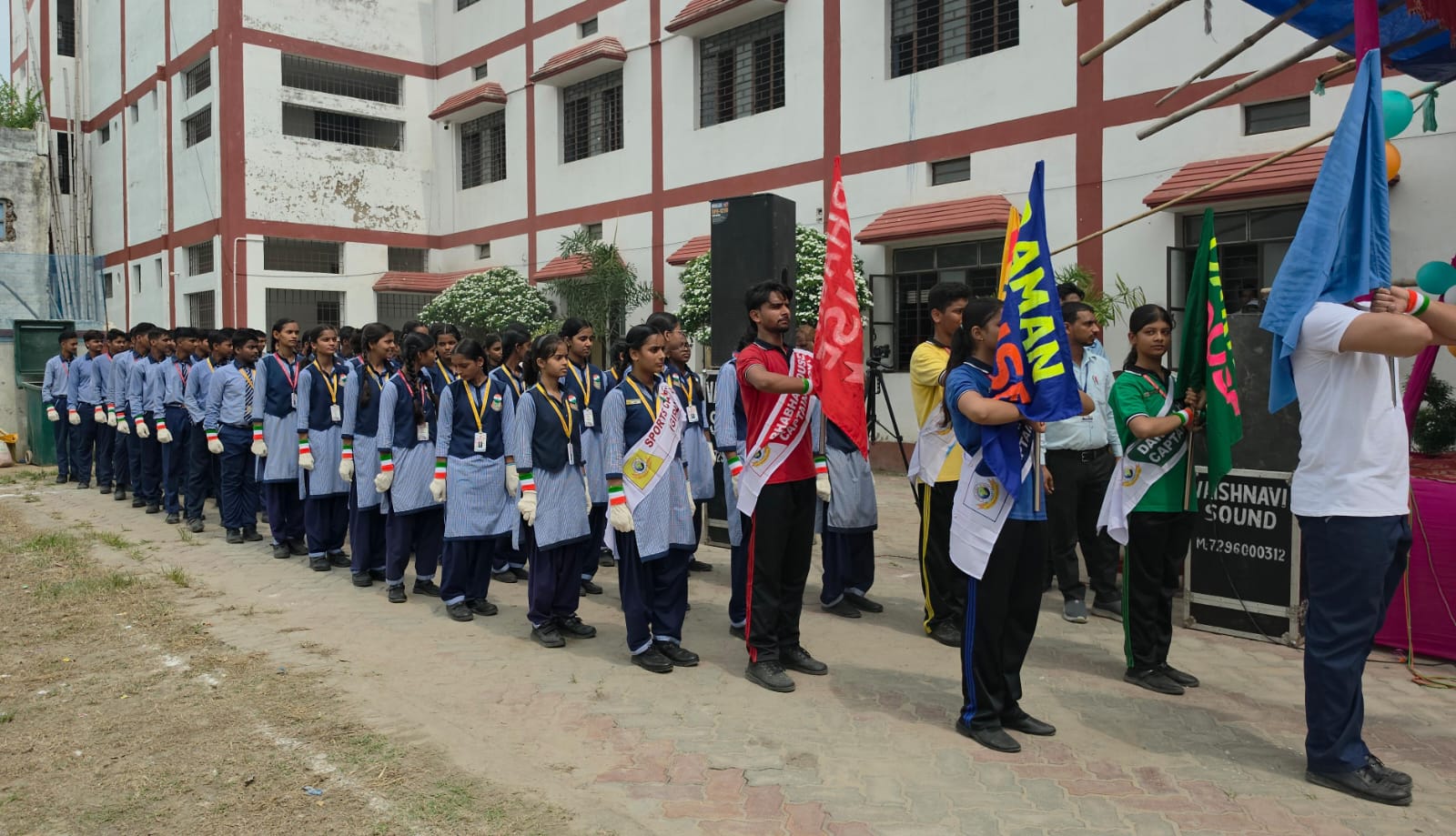 संत पॉल पब्लिक स्कूल तेघरा में देशभक्ति के रंग में रंगा 80 वां स्वतंत्रता दिवस 2