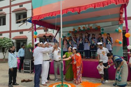 संत पॉल पब्लिक स्कूल तेघरा में देशभक्ति के रंग में रंगा 80 वां स्वतंत्रता दिवस 19
