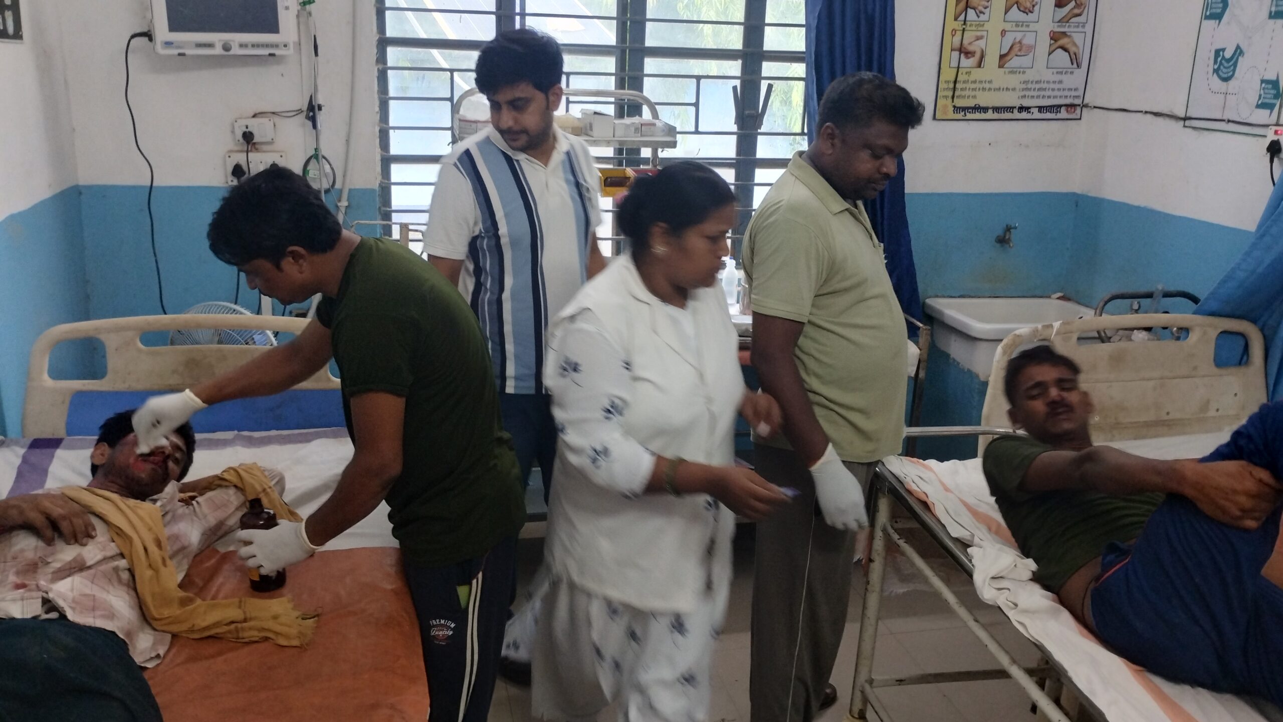 बेगूसराय के बछवाड़ा में दो बाइक के जोरदार टक्कर में दोनों बाइक चालक घायल, एक सवार सुरक्षित 2