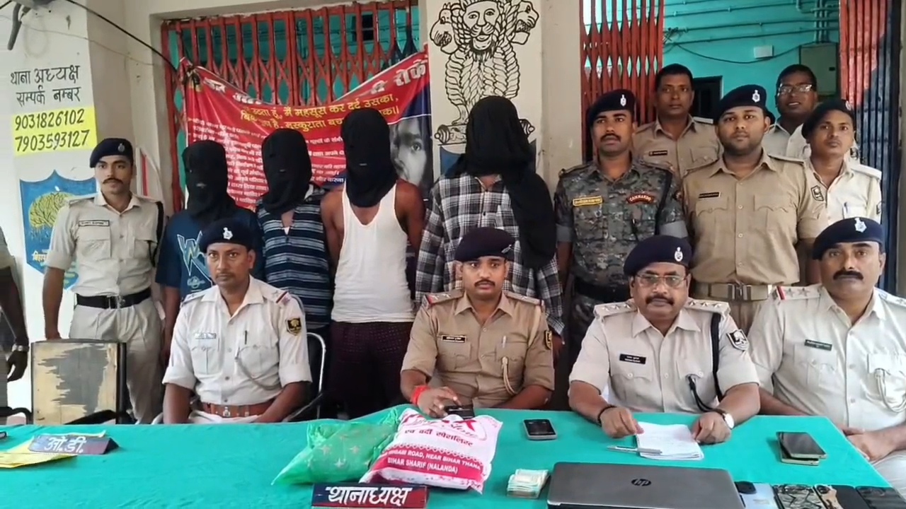 नालंदा पुलिस की बड़ी सफलता, 72 घंटे में नगरनौसा सीएसपी लूटकांड का खुलासा, सीएसपी लूटकांड के चारों आरोपी गिरफ्तार 4