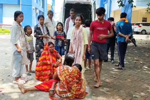अज्ञात वाहन की चपेट में आने से पिता पुत्र हुआ जख्मी, पिता की मौके पर हुई मौत, पुत्र का इलाज जारी,पुलिस मौके पर पहुंची 5