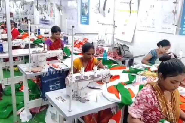 बेगूसराय में स्वतंत्रता दिवस की तैयारियां तेज: 'हर घर तिरंगा' अभियान के तहत दो लाख झंडे तैयार करने का लक्ष्य, महिलाओं को मिल रहा रोजगार 5