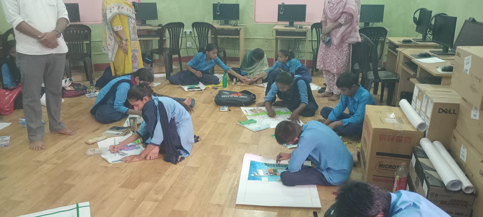विकसित भारत मिशन 2047: बैधनाथ प्रसाद सिंह +2 विद्यालय में प्रखंड स्तरीय प्रतियोगिता आयोजित 2