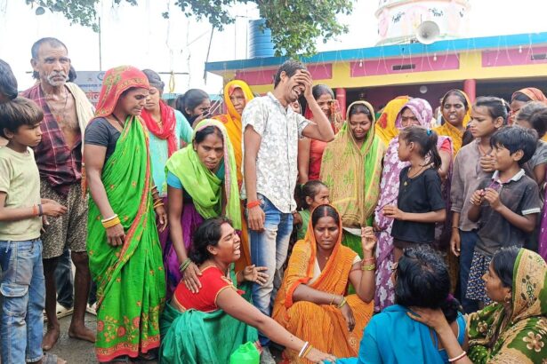 मासूम बच्चों के सिर से उठा पिता का साया, झमटिया गंगा घाट पर मिला मजदूर युवक का शव, रो-रोकर बेहाल हुआ परिवार 7