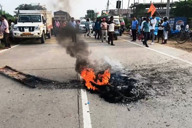 नालंदा में प्रसूता की मौत पर फूटा गुस्सा: परिजनों ने NH-20 पर की आगजनी, डॉक्टर पर लापरवाही और बंधक बनाने का आरोप 9