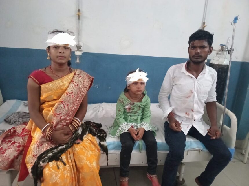 एनएच-31 पर बीहट सीएनजी पंप के पास भीषण सड़क हादसा: बाइक और कार की टक्कर में दंपति व 7 वर्षीय बच्ची गंभीर रूप से घायल 1
