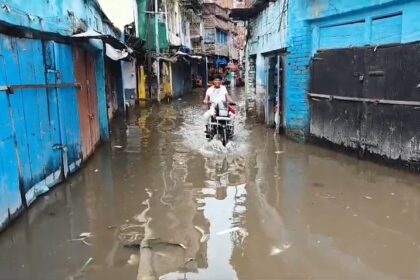 नालंदा: मंत्री श्रवण कुमार के गृह क्षेत्र में खुली विकास की पोल, चंद घंटों की बारिश में डूबा संगतपर बाजार 28