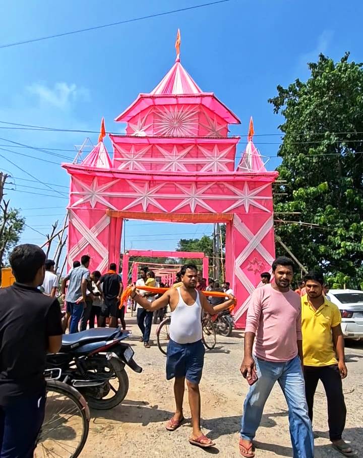 सिमरिया भोला स्थान में छह दिवसीय गणेश पूजा महोत्सव की तैयारी पूरी, सीसीटीवी से होगी मेले की निगरानी 2