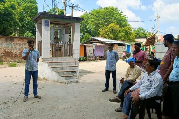 राष्ट्रकवि दिनकर की 118वीं जयंती: सिमरिया में नुक्कड़ सभाओं के जरिए दी गई दो दिवसीय समारोह की जानकारी 3