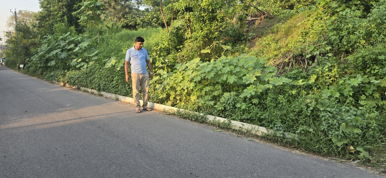 सड़क किनारे रखा बिजली का पोल हादसे को दे रहा न्योता, अविलंब हटाए विद्युत विभाग : रौशन कुमार 2