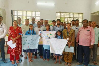भगवानपुर में ‘मेरे सपनों का भारत’ प्रतियोगिता: आयुषी चित्रकला तो सुभम भाषण में बने विजेता 2