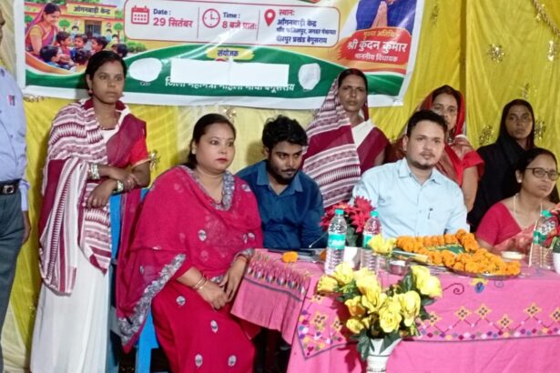 वीरपुर के आंगनबाड़ी केंद्रों पर धूमधाम से मनाया गया पोषण माह, बच्चों को परोसी गई खीर-पूरी 7