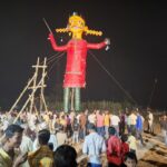 भगवानपुर: सहिलोरी में धूमधाम से हुआ रावण दहन, उमड़ी हजारों दर्शकों की भीड़ 2