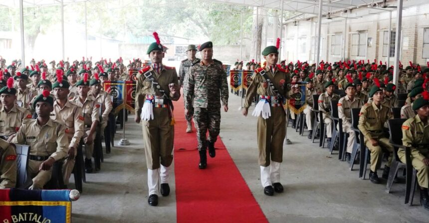 बरौनी OTC में 10 दिवसीय CATC-XVI एनसीसी कैंप शुरू, 475 कैडेट ले रहे हैं भाग 1