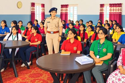 भगवानपुर: मध्य विद्यालय मेहदौली में पुलिस दीदी कार्यक्रम, छात्राओं को सुरक्षा व कानूनी अधिकारों की दी गई जानकारी 22