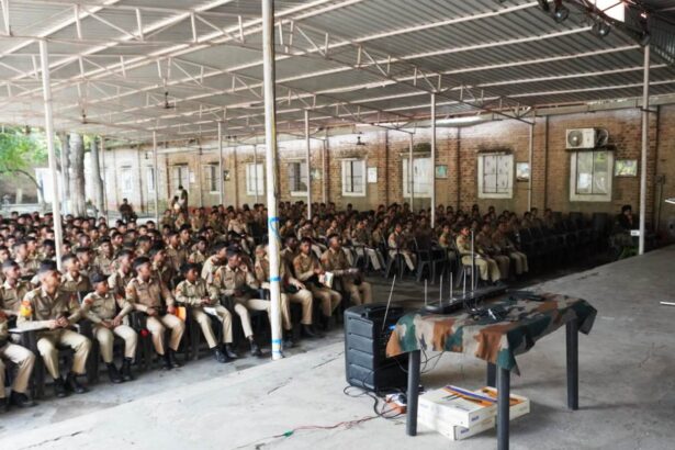 NCC कैडेट्स को बताए करियर के अवसर, 500 से अधिक कैडेट्स ने लिया भाग 3