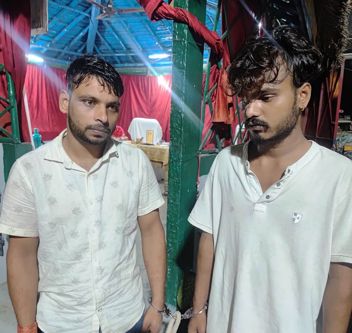 भगवानपुर: चौधराइन पोखर के समीप छापेमारी, 11.38ग्राम स्मैक के साथ दो गिरफ्तार 2
