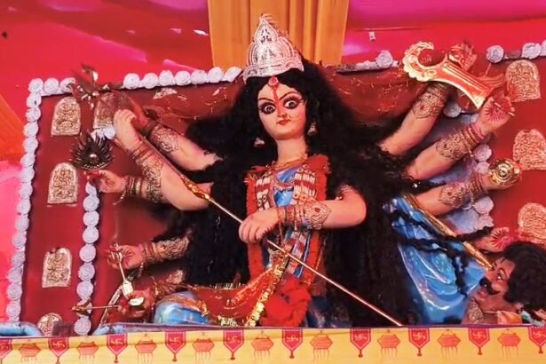 नालंदा जिले में नम आंखों से दी मां दुर्गा को विदाई, अगले साल फिर आने की कामना, भक्ति और श्रद्धा के साथ मां दुर्गा का विसर्जन 9