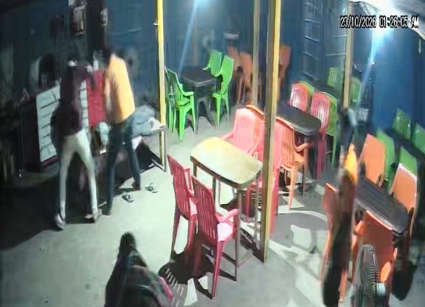 डिप्टी सीएम के क्षेत्र सरायरंजन में खौफनाक वारदात: 2 लाख के विवाद में ढाबा मालिक को मारी 3 गोलियां, पटना रेफर, सीसीटीवी में कैद हुई वारदात 1
