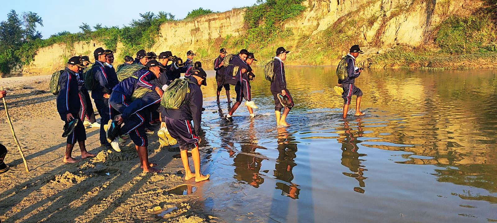श्रावस्ती में आयोजित ऑल इंडिया एनसीसी ट्रेकिंग कैंप में देशभर के कैडेट ले रहे प्रशिक्षण 3