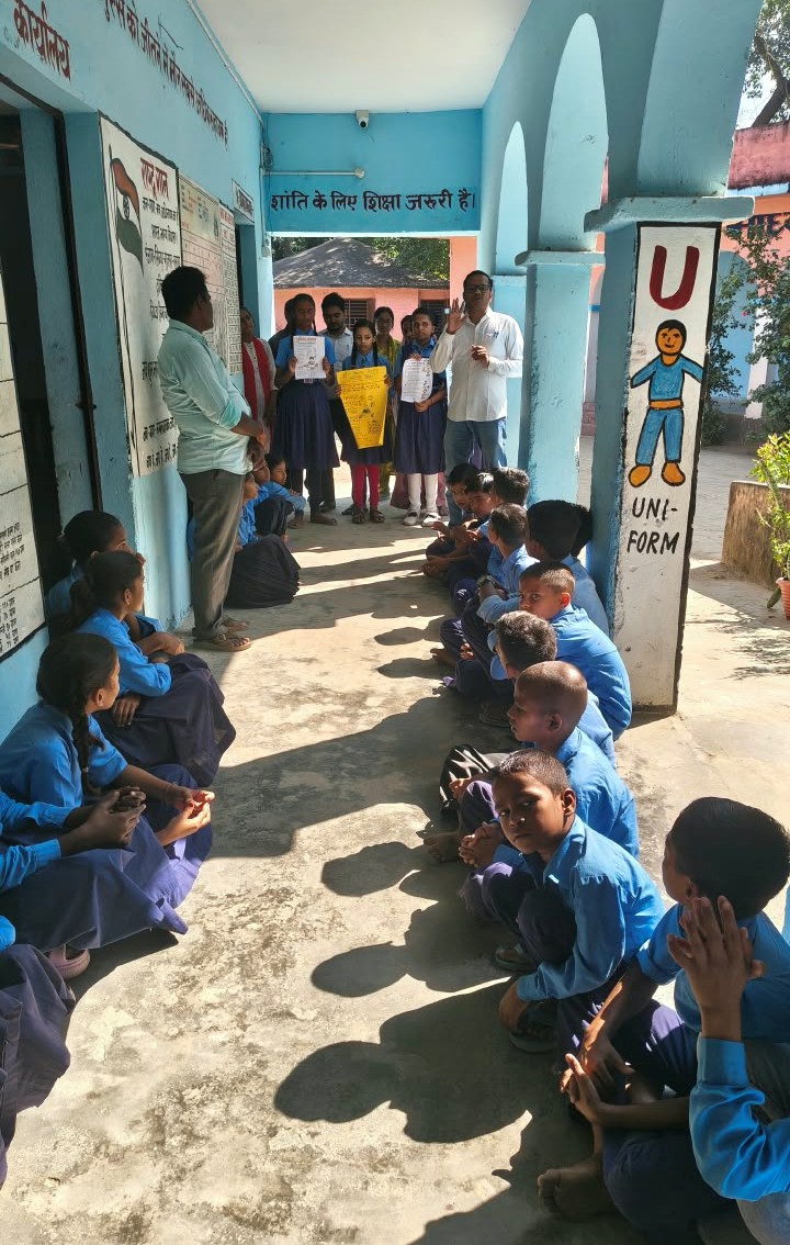डिस्लेक्सिया जागरूकता को लेकर विद्यालयों में निकाली गई प्रभातफेरी, पेंटिंग प्रतियोगिता आयोजित 2