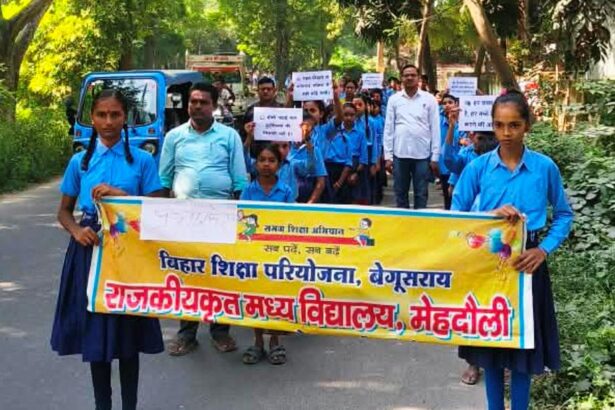 डिस्लेक्सिया जागरूकता को लेकर विद्यालयों में निकाली गई प्रभातफेरी, पेंटिंग प्रतियोगिता आयोजित 3
