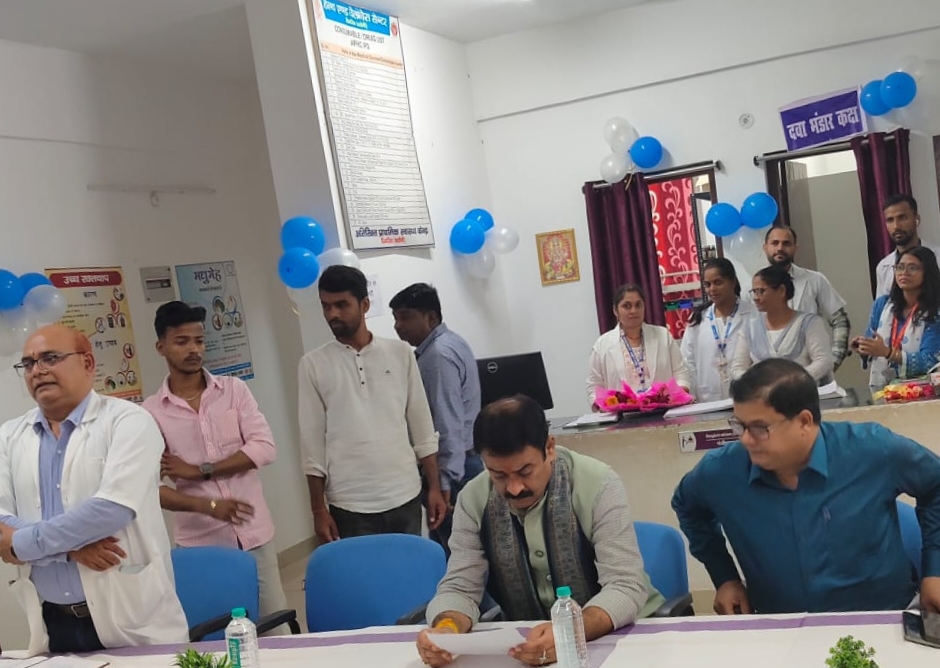 सिमरिया अतिरिक्त प्राथमिक स्वास्थ्य केंद्र में 24×7 प्रसव सेवा शुरू, तेघड़ा विधायक ने किया उद्घाटन 3