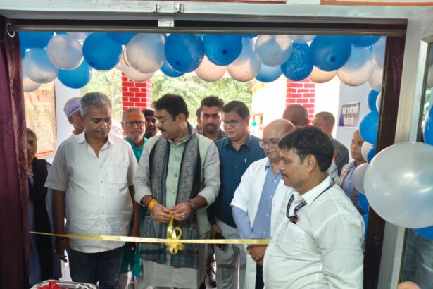 सिमरिया अतिरिक्त प्राथमिक स्वास्थ्य केंद्र में 24×7 प्रसव सेवा शुरू, तेघड़ा विधायक ने किया उद्घाटन 3