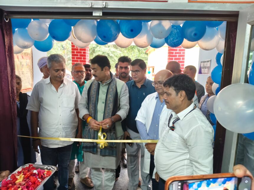 सिमरिया अतिरिक्त प्राथमिक स्वास्थ्य केंद्र में 24×7 प्रसव सेवा शुरू, तेघड़ा विधायक ने किया उद्घाटन 1