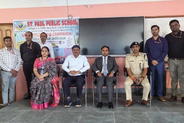 संत पॉल पब्लिक स्कूल तेघरा में सुरक्षित बचपन अभियान का आयोजन, बाल अधिकार, पॉक्सो एक्ट और साइबर सुरक्षा के प्रति जागरूक हुए विद्यार्थी 9