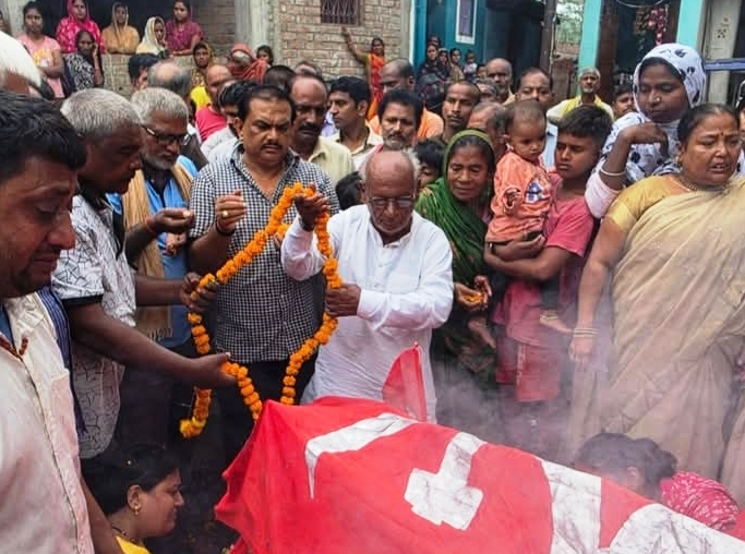 कॉमरेड विजय साह के निधन से सीपीआई में शोक की लहर, पार्टी नेताओं ने दिया लाल सलाम 2